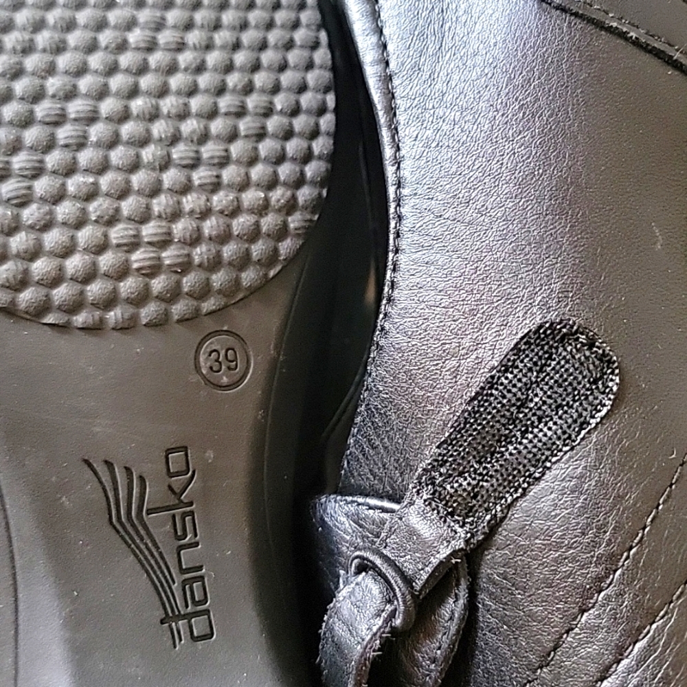 DANSKO Fanny Milled Nappa Black Leather - Picture 3 of 7